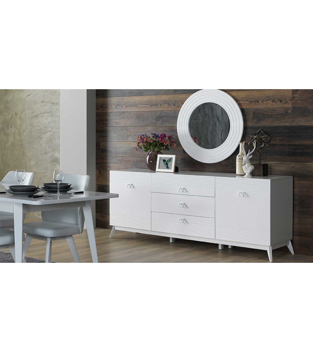Comedor completo LAURA Gris Comedor completo LAURA Gris