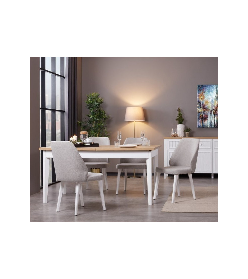 Comedor completo LAURA Gris