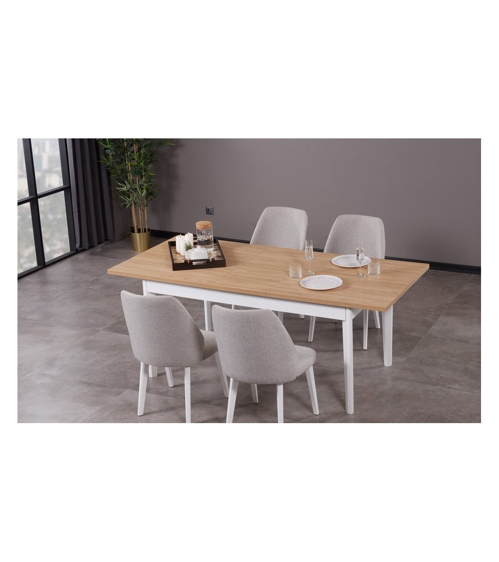 Comedor completo LAURA Gris
