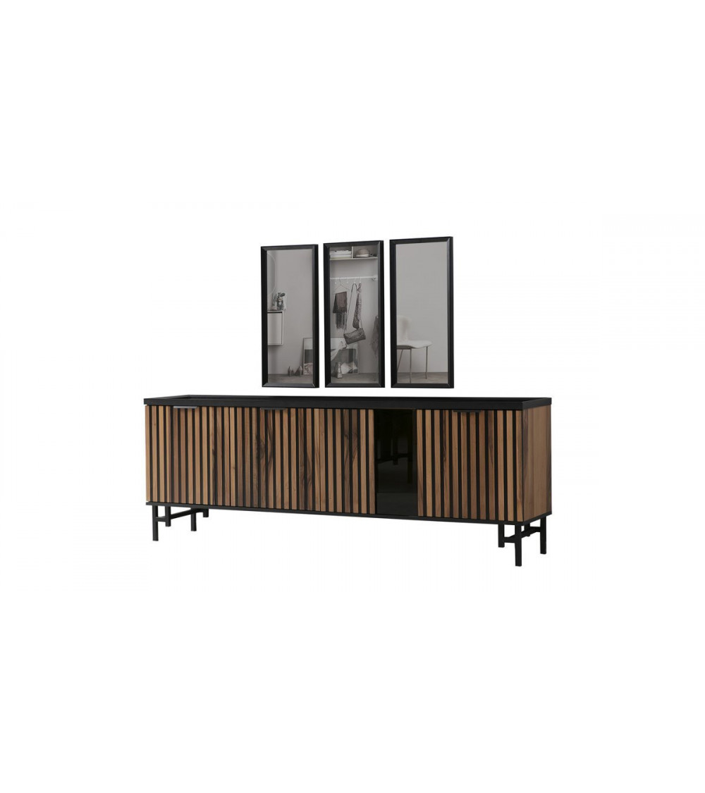 Comedor completo LAURA Gris Comedor completo LAURA Gris