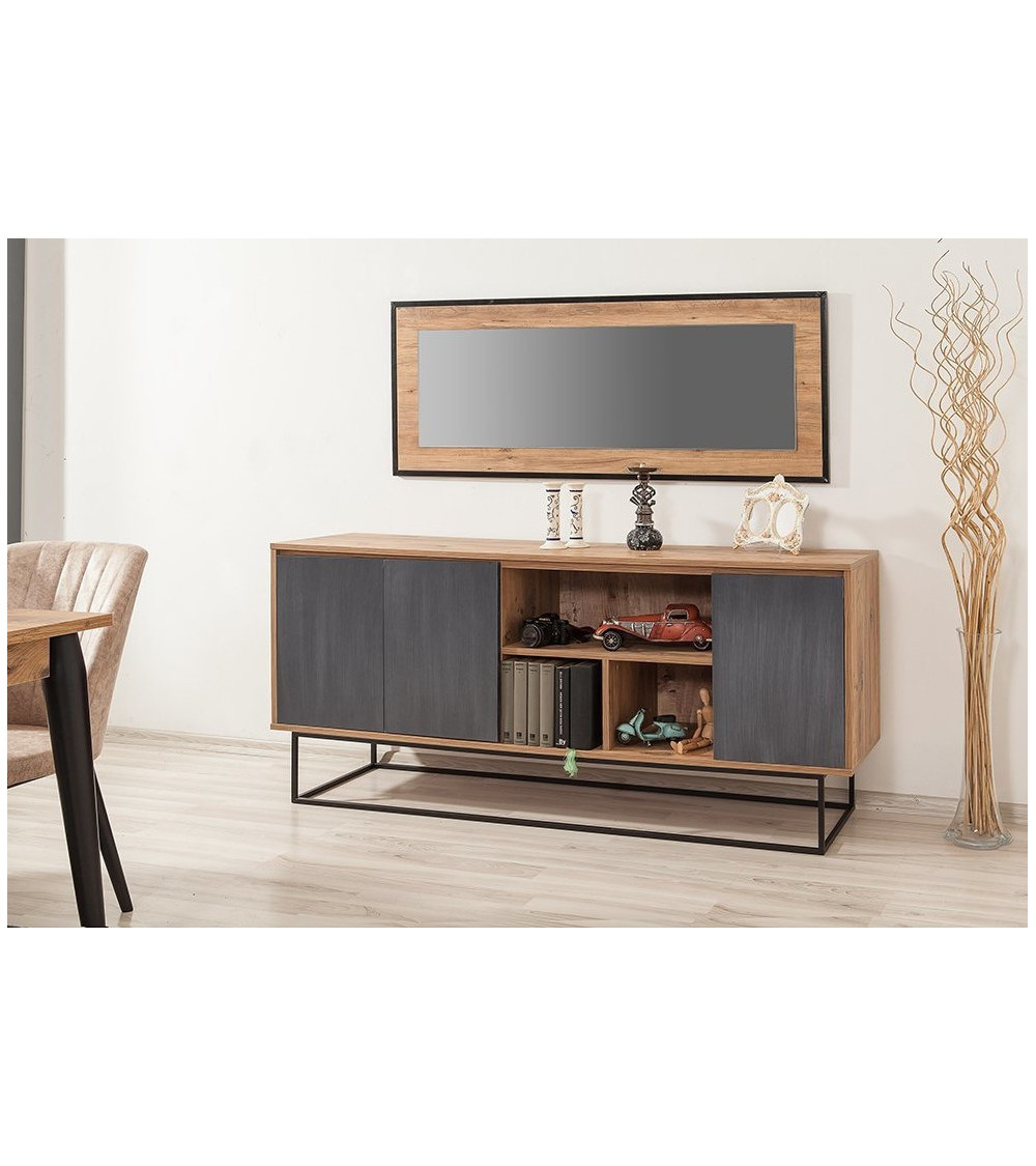 Comedor completo LAURA Gris Comedor completo LAURA Gris
