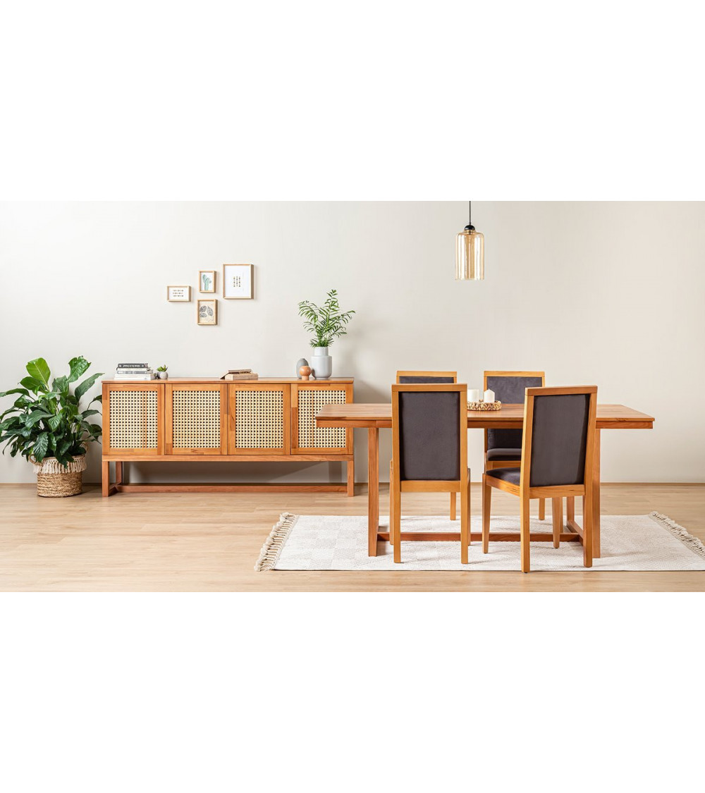 Comedor completo LAURA Gris