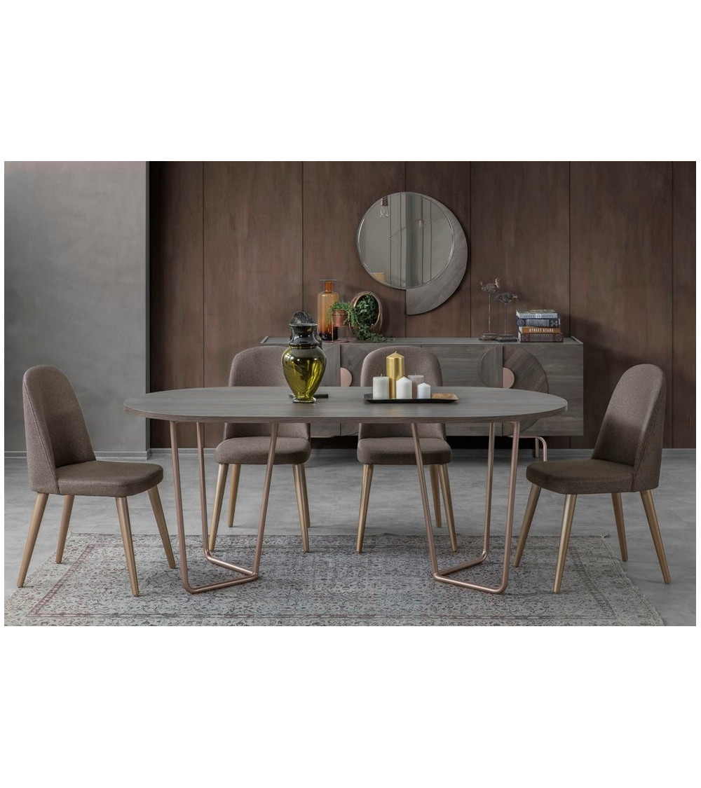 Comedor completo LAURA Gris Comedor completo LAURA Gris