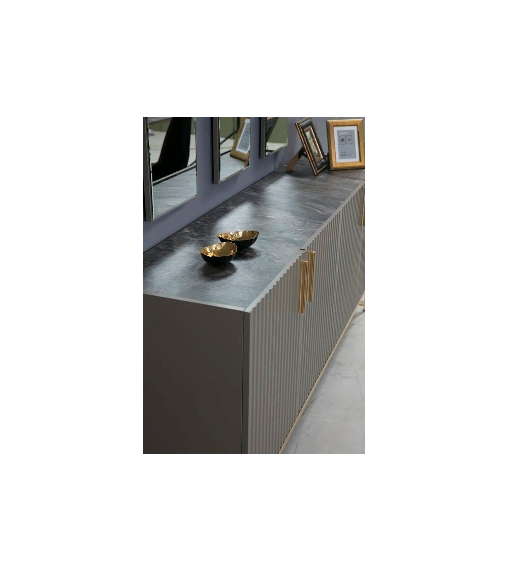 Comedor completo LAURA Gris Comedor completo LAURA Gris