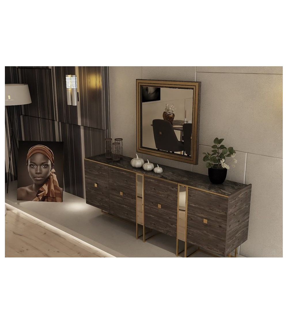 Comedor completo LAURA Gris
