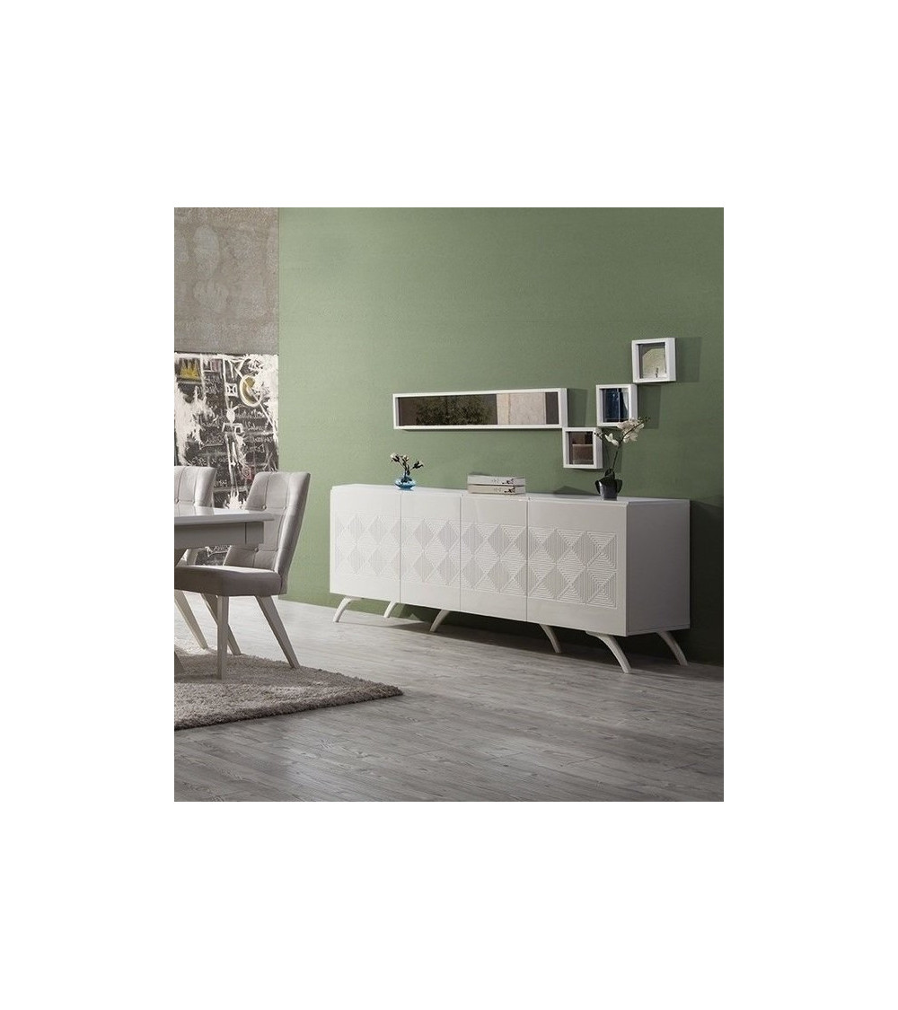 Comedor completo LAURA Gris