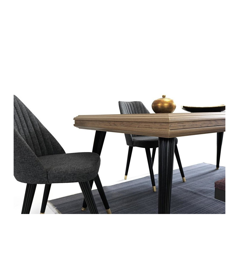 Comedor completo LAURA Gris Comedor completo LAURA Gris