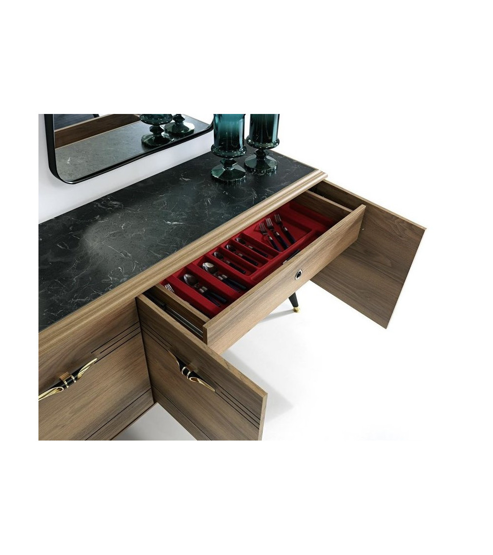 Comedor completo LAURA Gris Comedor completo LAURA Gris