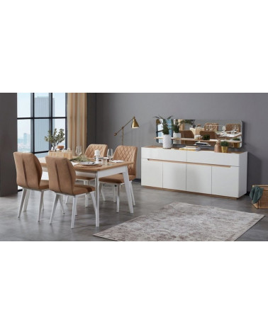 Comedor completo LAURA Gris