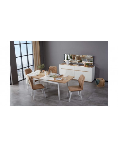 Comedor completo LAURA Gris
