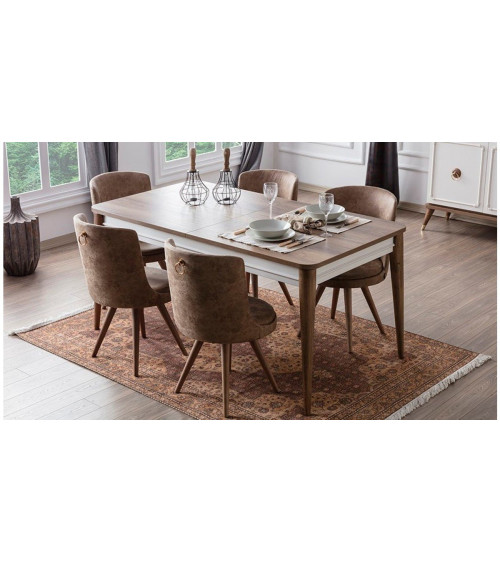 Comedor completo LAURA Gris