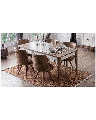 Comedor completo LAURA Gris
