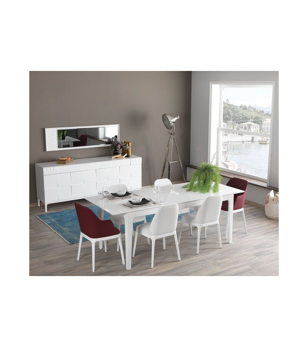 Salle à manger BERRAK Blanc Salle à manger BERRAK Blanc