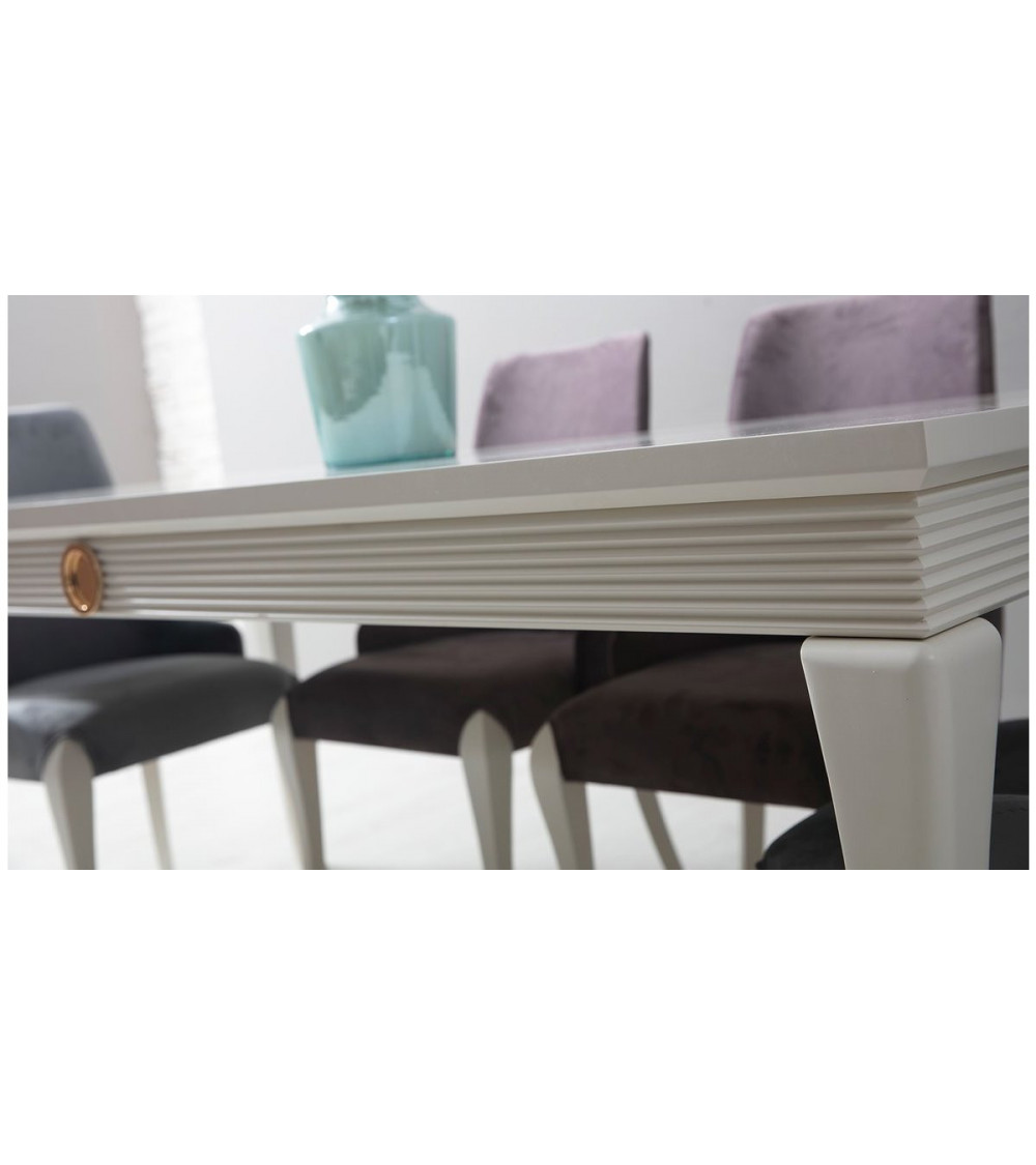 Comedor completo LAURA Gris Comedor completo LAURA Gris