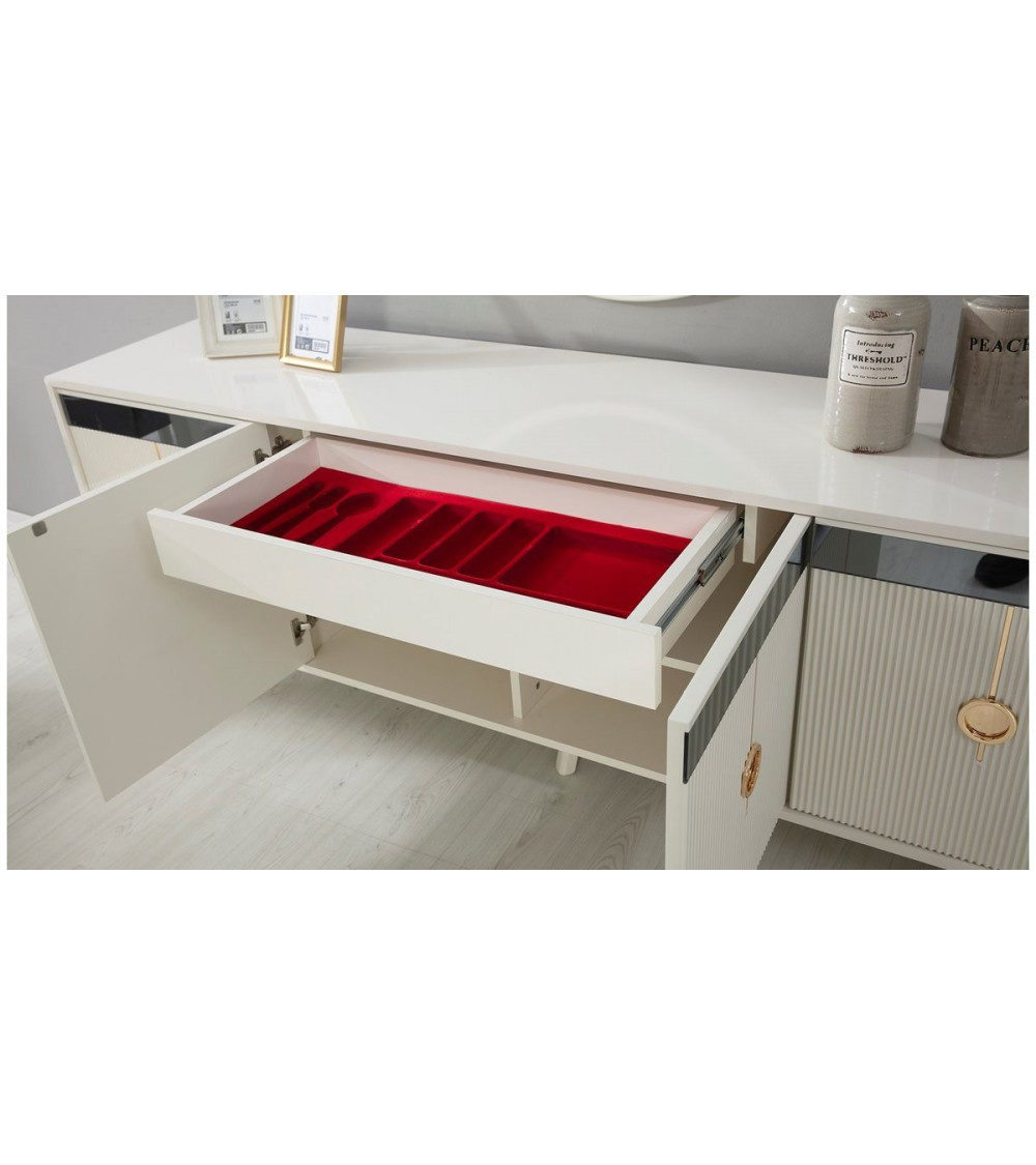 Comedor completo LAURA Gris Comedor completo LAURA Gris