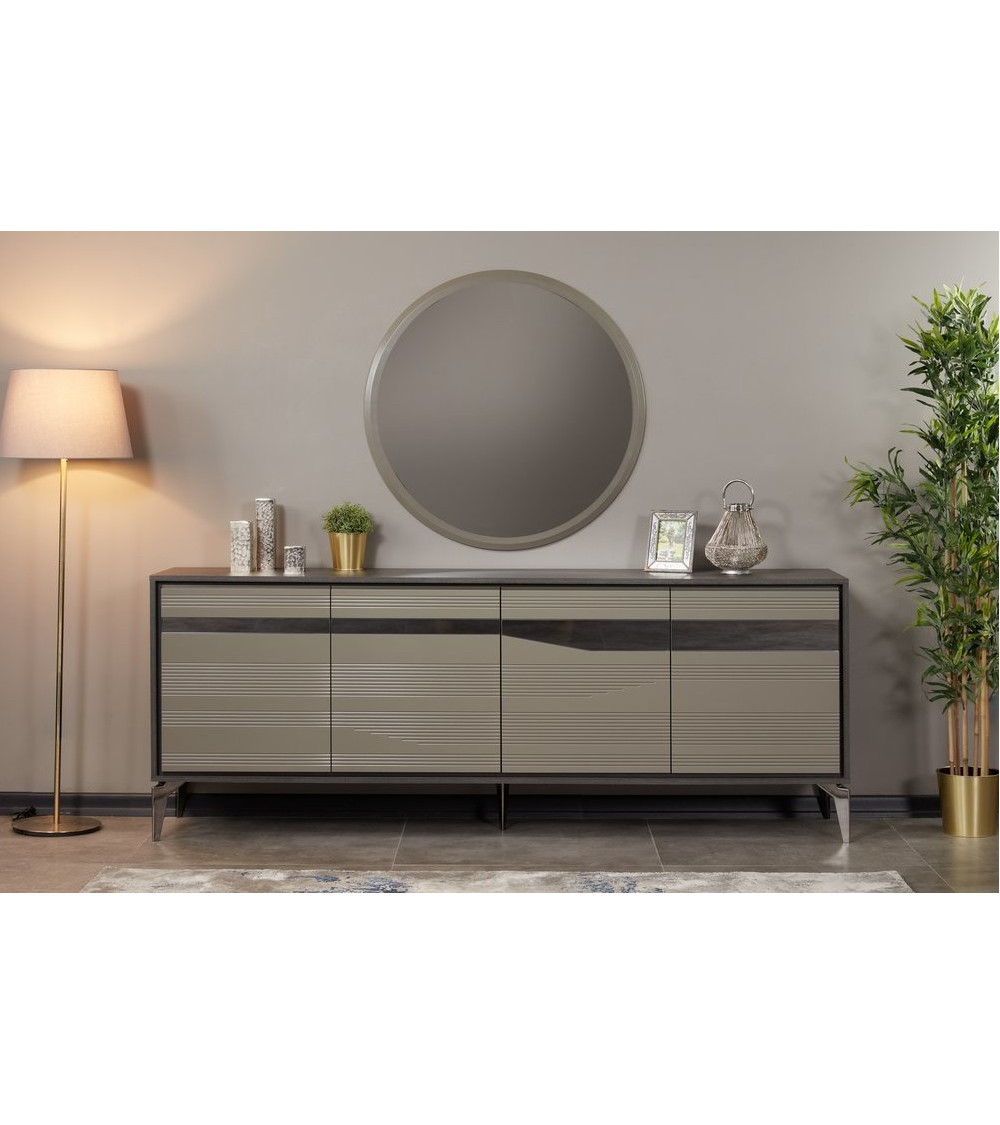 Comedor completo LAURA Gris