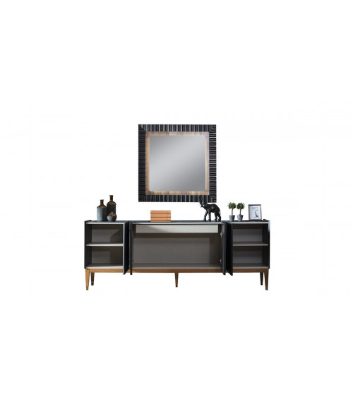 Comedor completo LAURA Gris