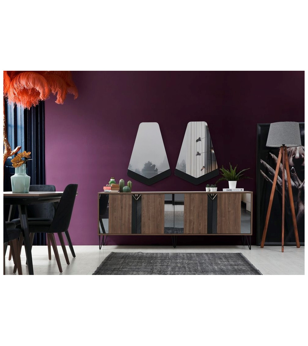 Comedor completo LAURA Gris Comedor completo LAURA Gris