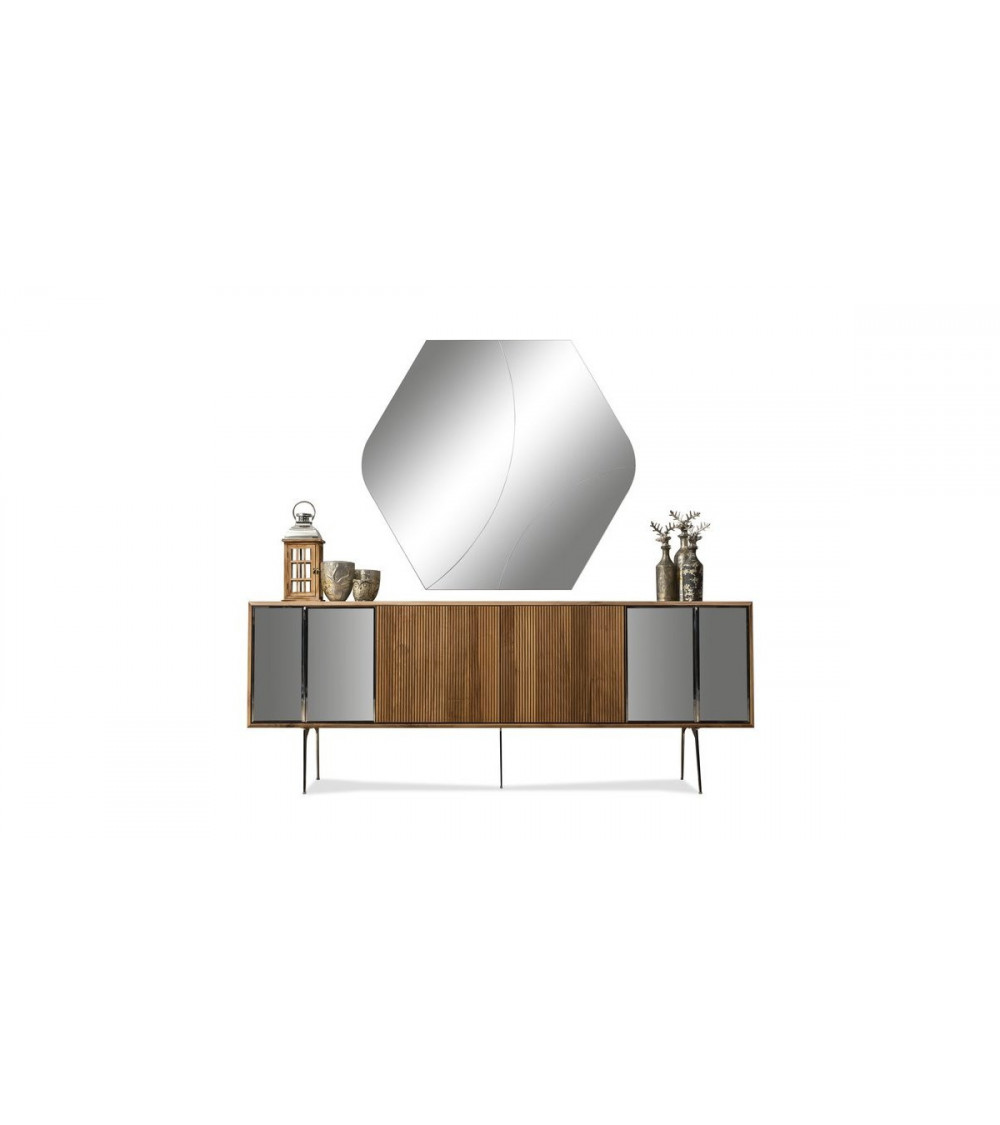 Comedor completo LAURA Gris Comedor completo LAURA Gris