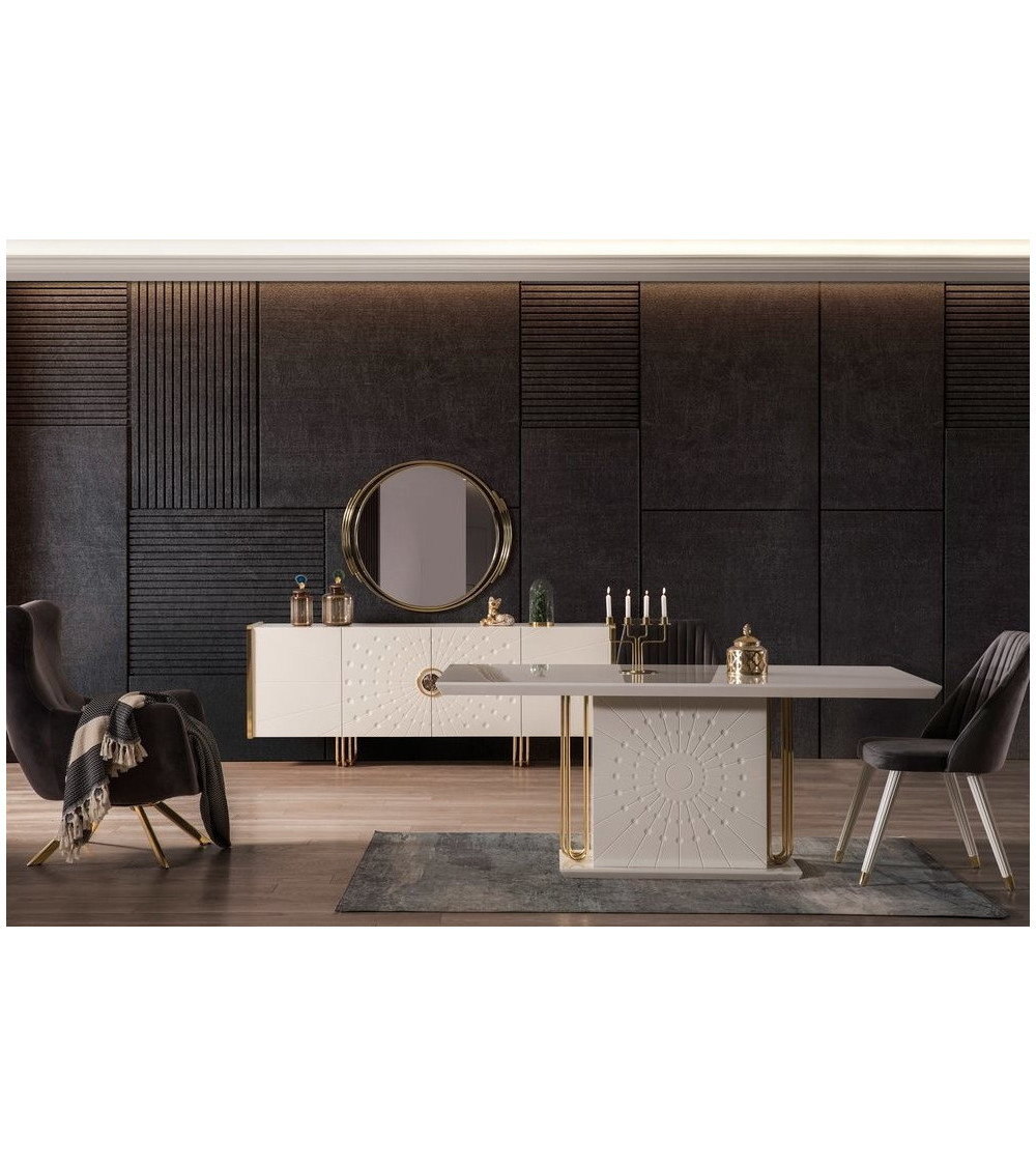 Comedor completo LAURA Gris