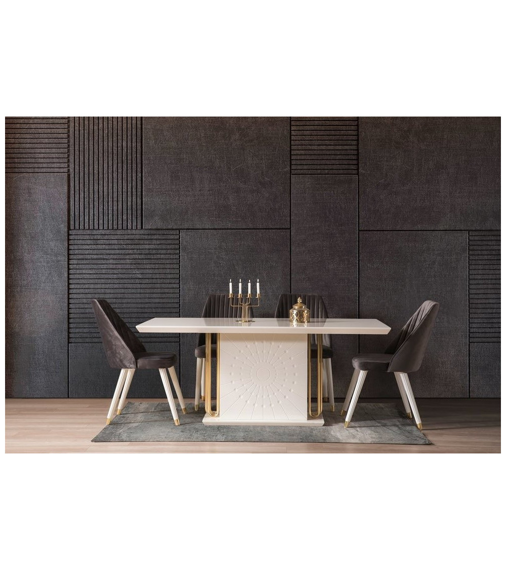 Comedor completo LAURA Gris