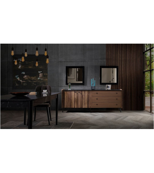 Comedor completo LAURA Gris