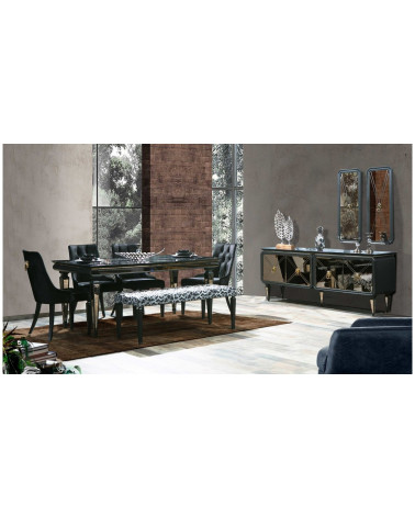 Comedor completo LAURA Gris