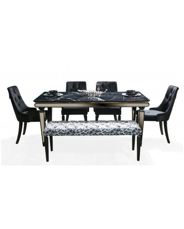 Comedor completo LAURA Gris