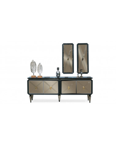 Comedor completo LAURA Gris