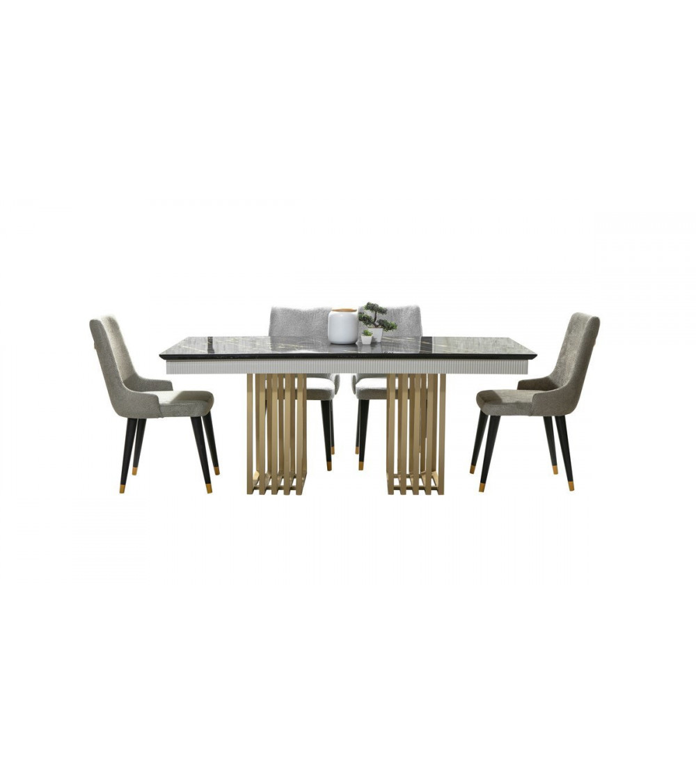 Comedor completo LAURA Gris