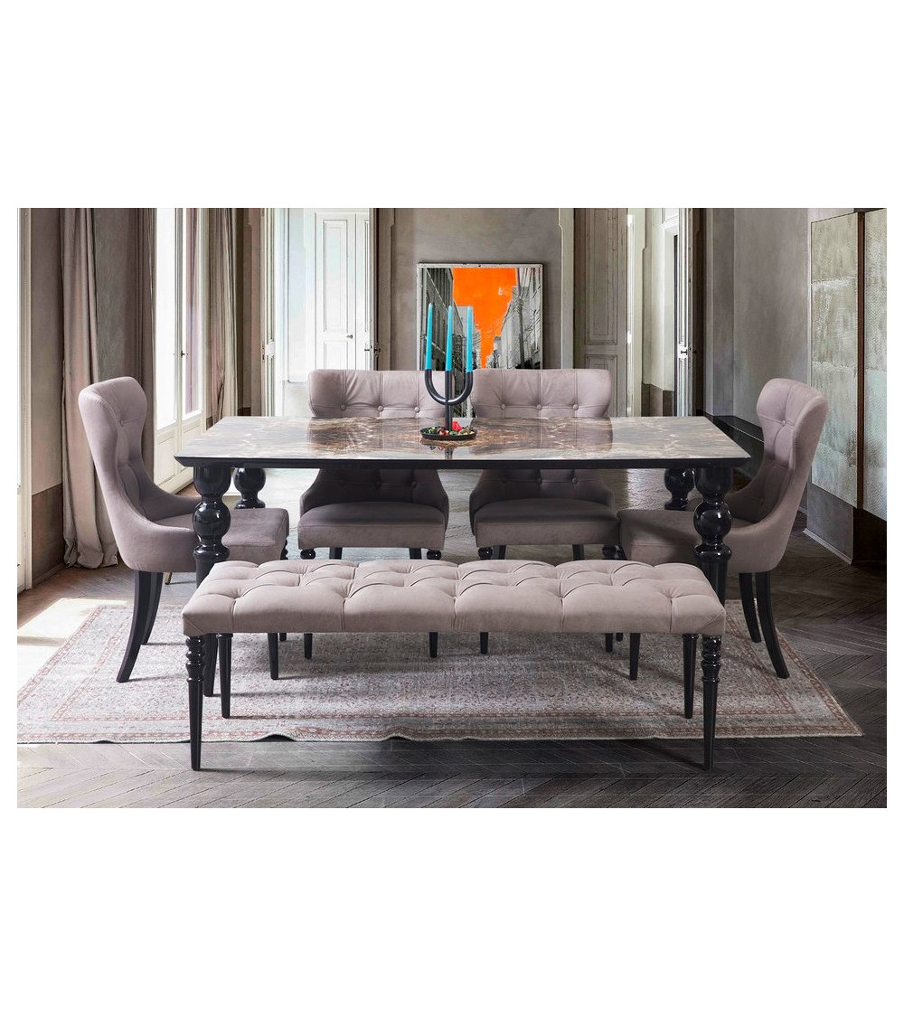 Comedor completo LAURA Gris