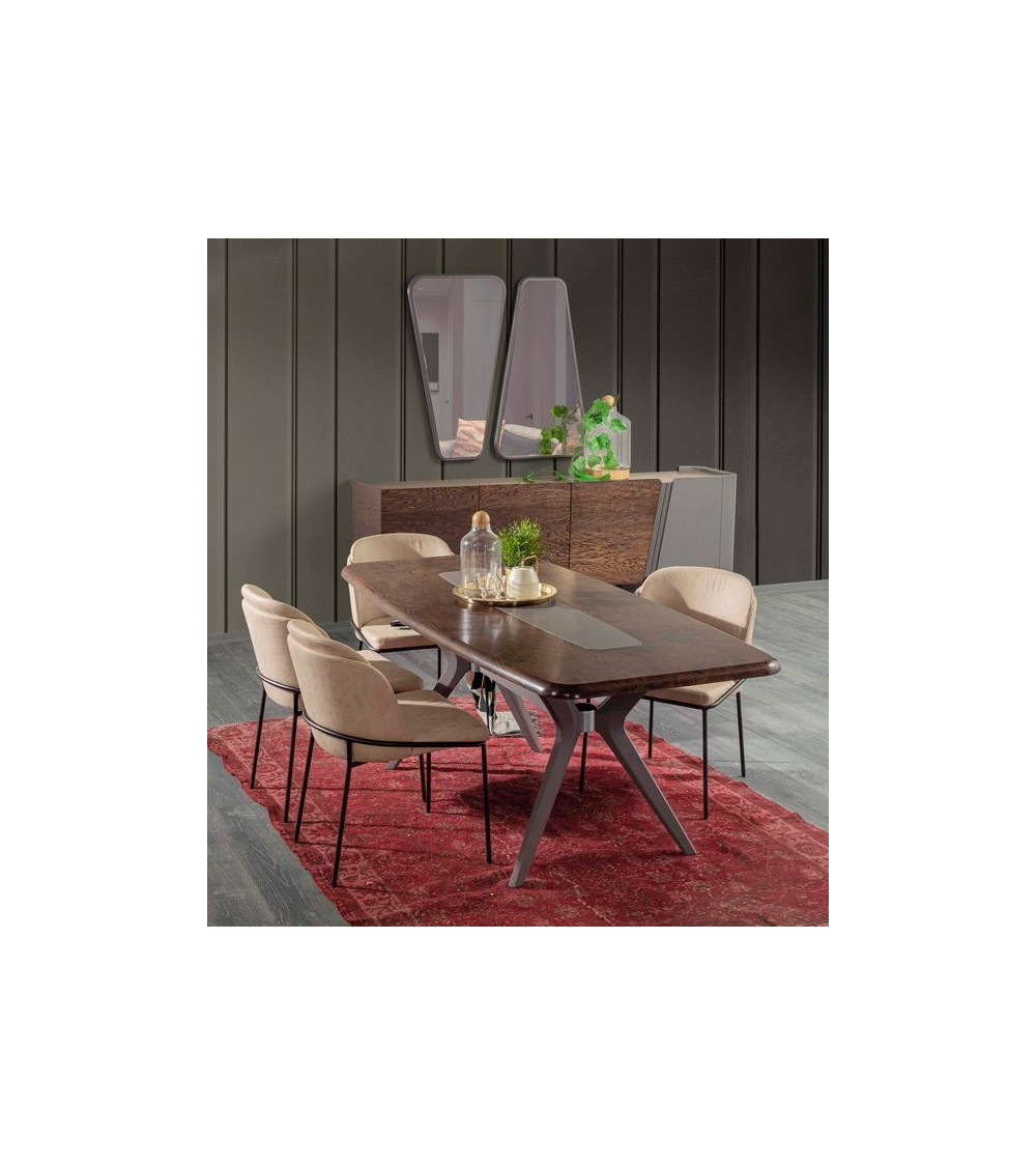 Comedor completo LAURA Gris