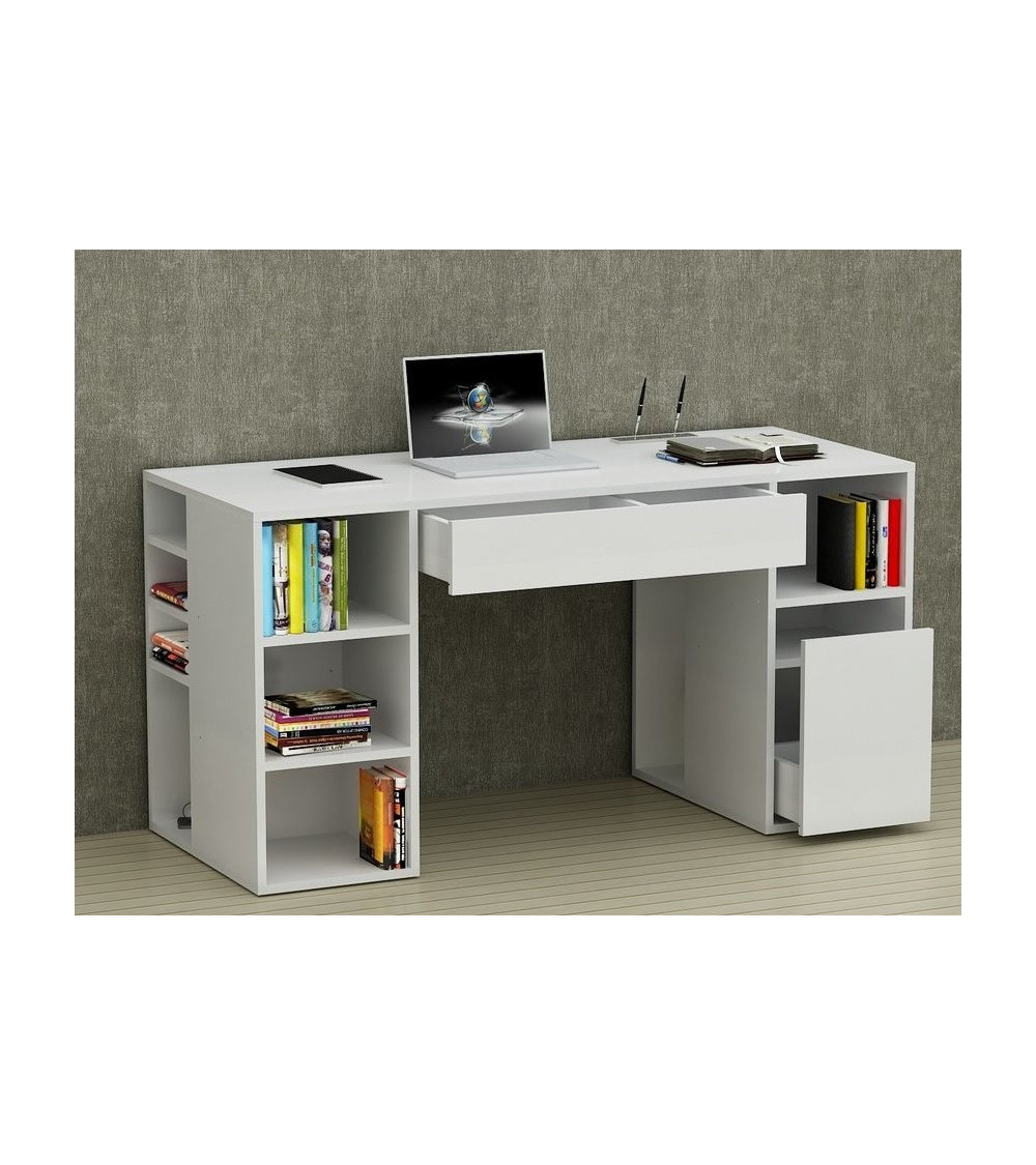 Bureau DIAMANT Blanc 145 CM Bureau DIAMANT Blanc 145 CM