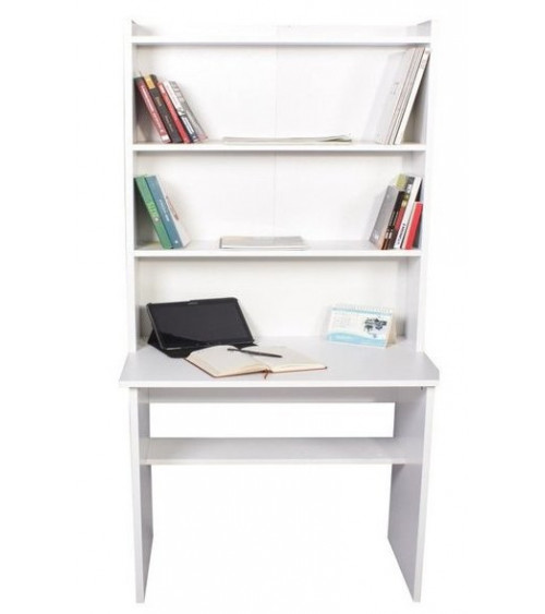 Bureaux, bureau d'étude KALENDER 90 CM Blanc - noyer