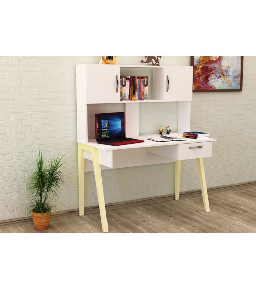 Bureau KALENDER 120 CM Blanc