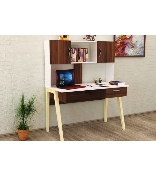 Bureau KALENDER 120 CM Noyer