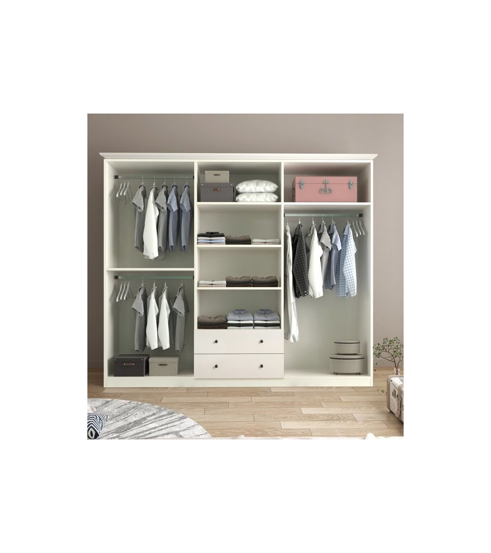 Armario ROSE 210 x 48 x 184 CM, armario de almacenamiento