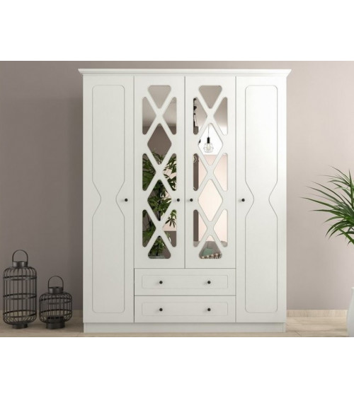 Armoire EFES 140 x 48 x 184 CM