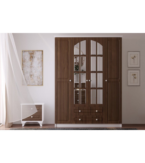 Armoire NATUR COUNTRY 140 x 52 x 184 CM