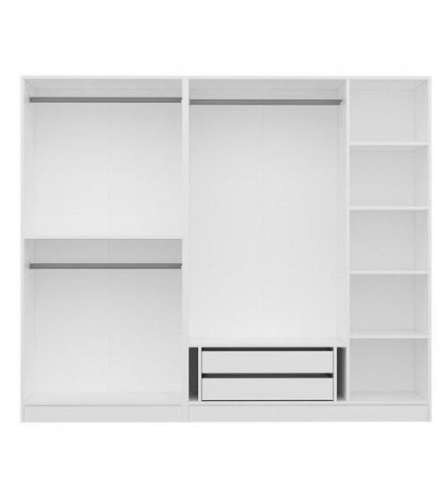 Armoire MINAR Noyer 225 x 52 x 190 CM