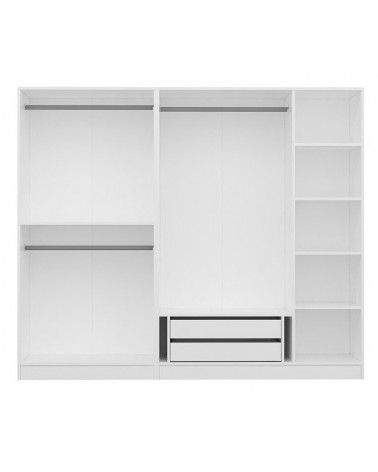 Armoire MINAR Noyer 225 x 52 x 190 CM