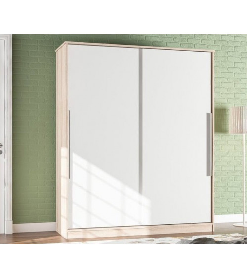 Luci d'ebano armadio rovere 206 x 210 x 64 cm