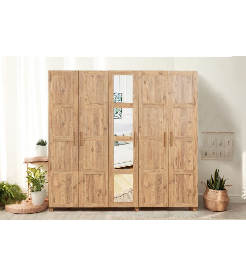 Armoire VICTORIA 220 x 50 x 201 CM