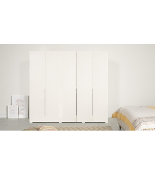 Armoire LUKE BLANC 225 x 52 x 200 CM