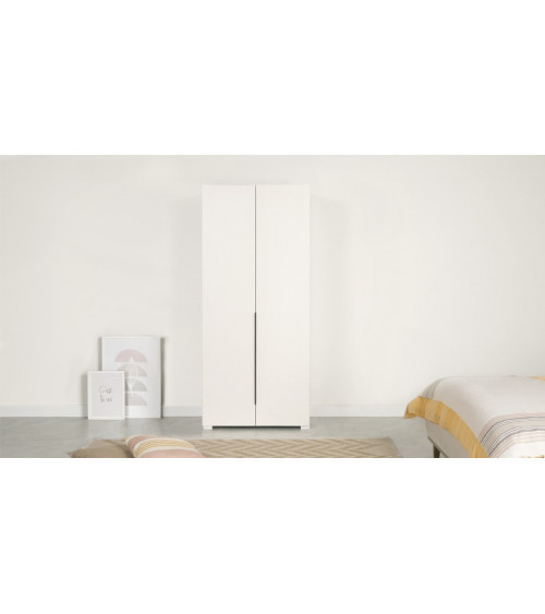 Luci d'ebano armadio rovere 206 x 210 x 64 cm