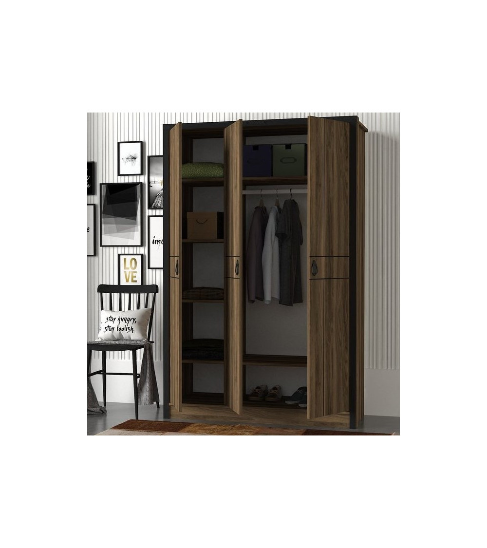 Armoire LOST NOYER 120 x 45 x 180 CM Armoire LOST NOYER 120 x 45 x 180 CM