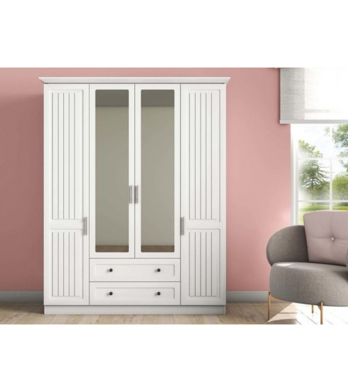 Armoire ESTELYA 140 x 52 x 184 CM