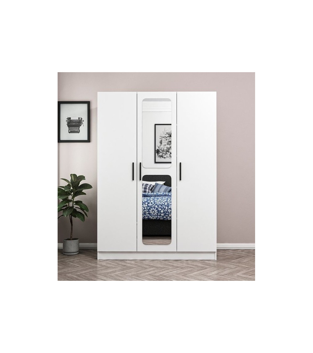 Luci d'ebano armadio rovere 206 x 210 x 64 cm