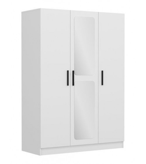 Armoire KALE BLANC MIROIR 135 x 52 x 190 CM