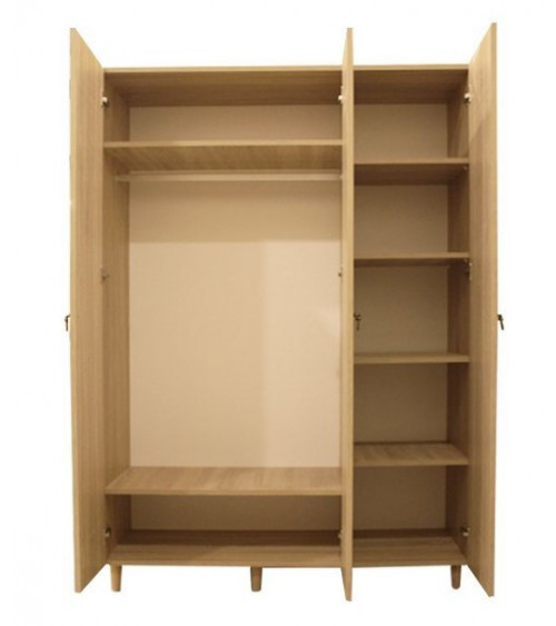 Armoire FLEUR CHÊNE 135 x 52 x 192 CM